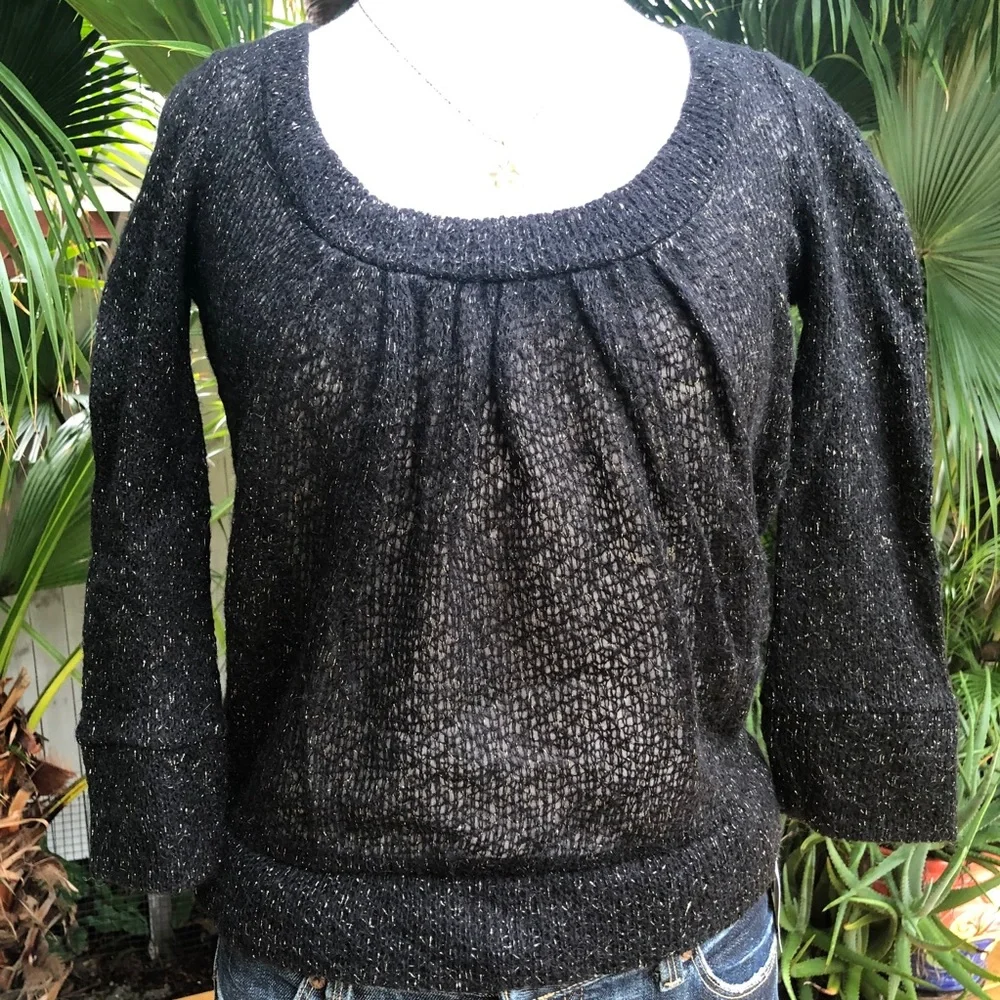 Diane von Furstenberg black sweater - Picture 15 of 15